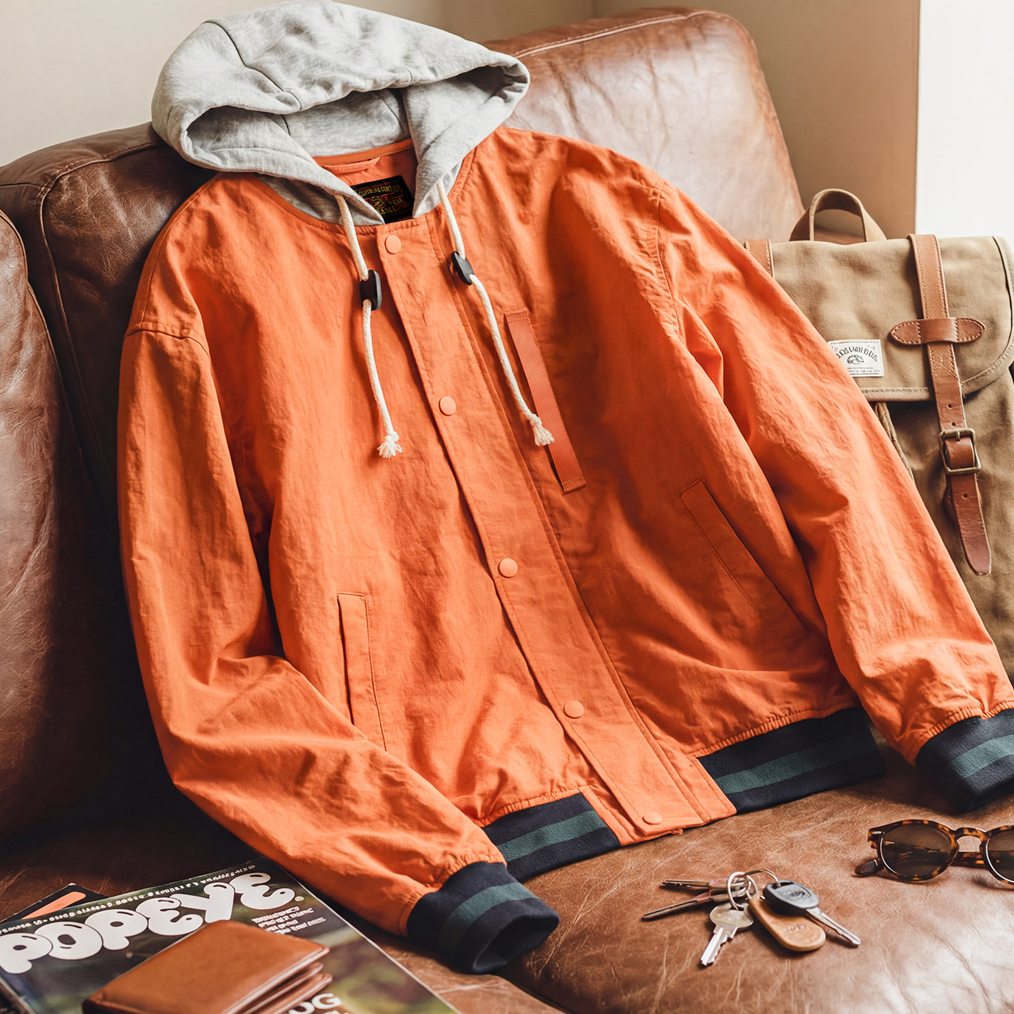 Maden Men's Vintage Colorblock - Vintage Zip Hoodie incelemesi ve fiyatı