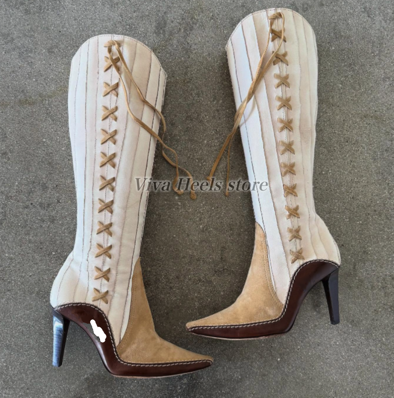 Vintage white leather mixed co - Vintage Zipper incelemesi ve fiyatı