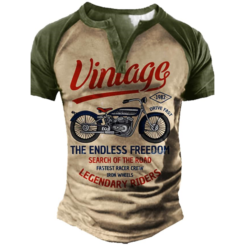 Motorcycle 3D Print Vintage He - Vintage Collectible Buttons incelemesi ve fiyatı