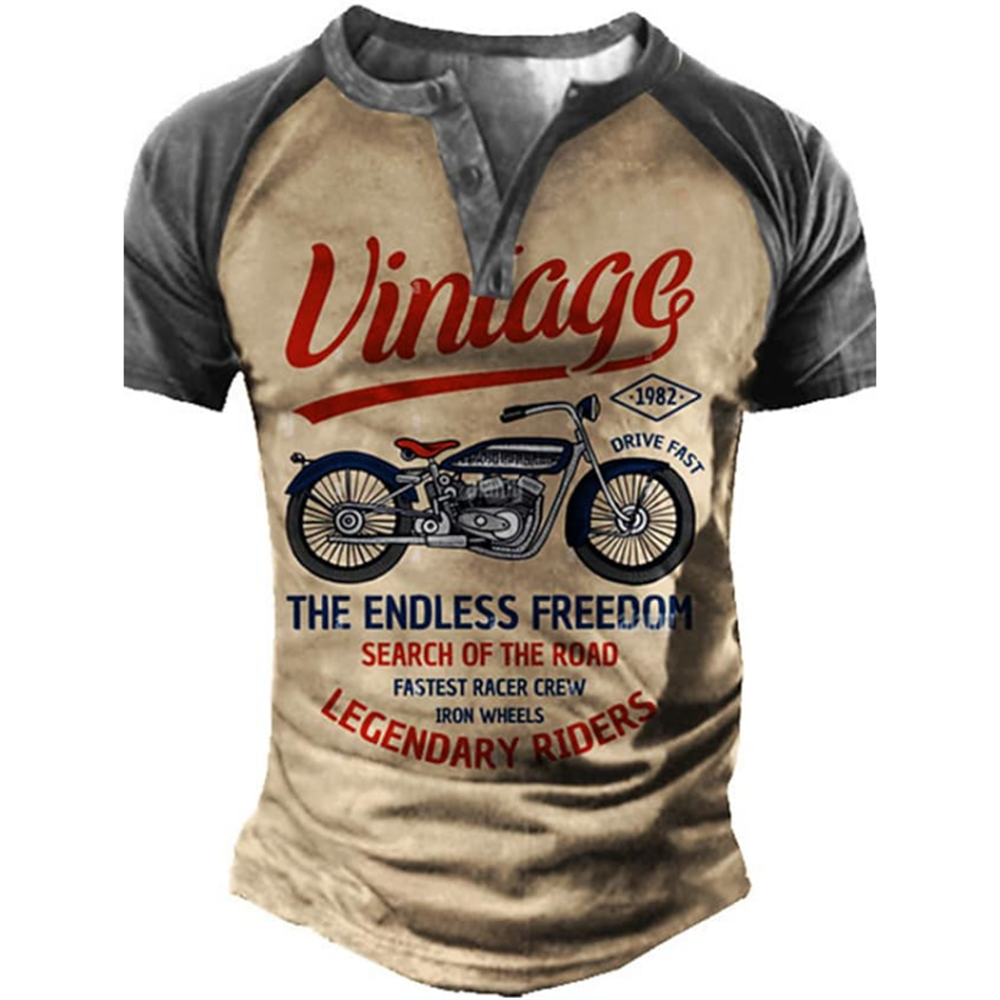 Motorcycle 3D Print Vintage He - Vintage Collectible Buttons incelemesi ve fiyatı
