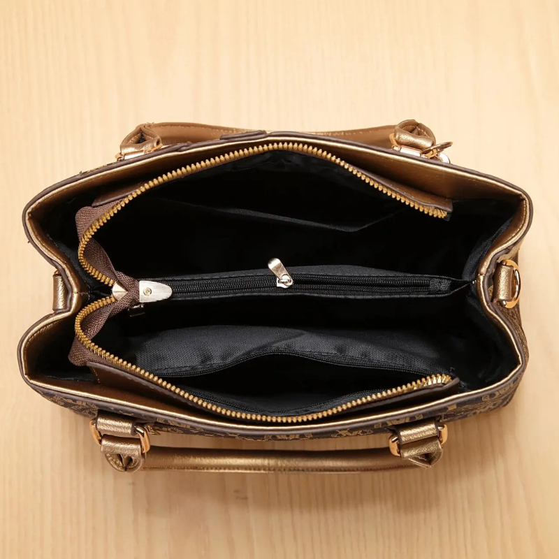 Women's Handbag Set with Shoul - Vintage Zipper incelemesi ve fiyatı