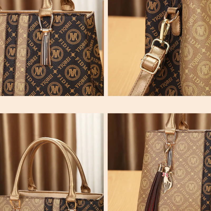 Women's Handbag Set with Shoul - Vintage Zipper incelemesi ve fiyatı