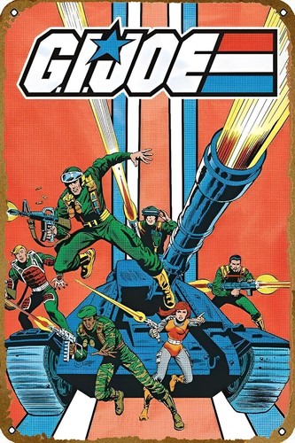 Gi Joe – Tank Poster Vintage R - Vintage Collectible Tins incelemesi ve fiyatı