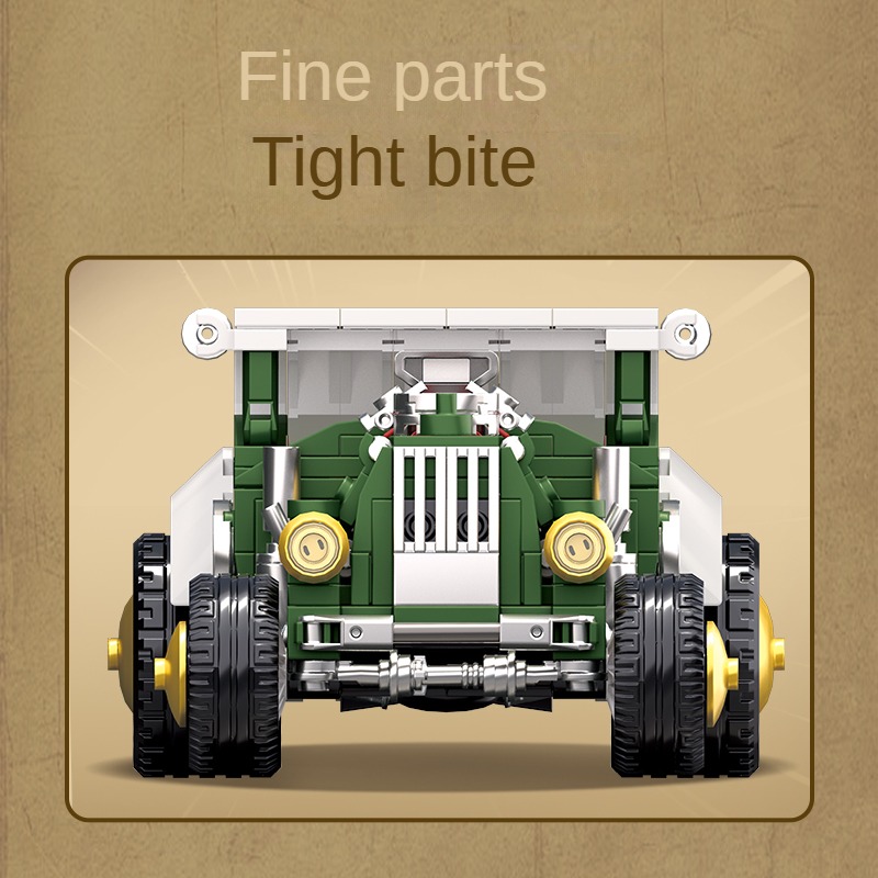 Retro vintage car building blo - Vintage Collectible Toy Cars incelemesi ve fiyatı