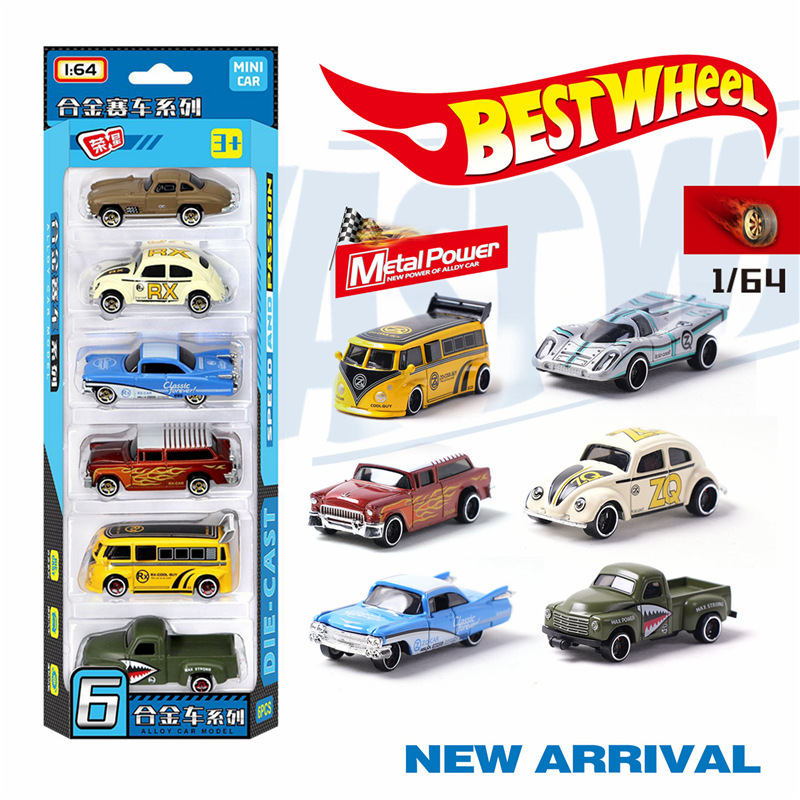 1:64 Alloy retro racing car 6- - Vintage Collectible Toy Cars incelemesi ve fiyatı