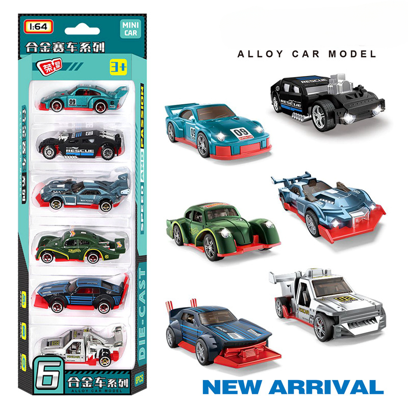 1:64 Alloy retro racing car 6- - Vintage Collectible Toy Cars incelemesi ve fiyatı