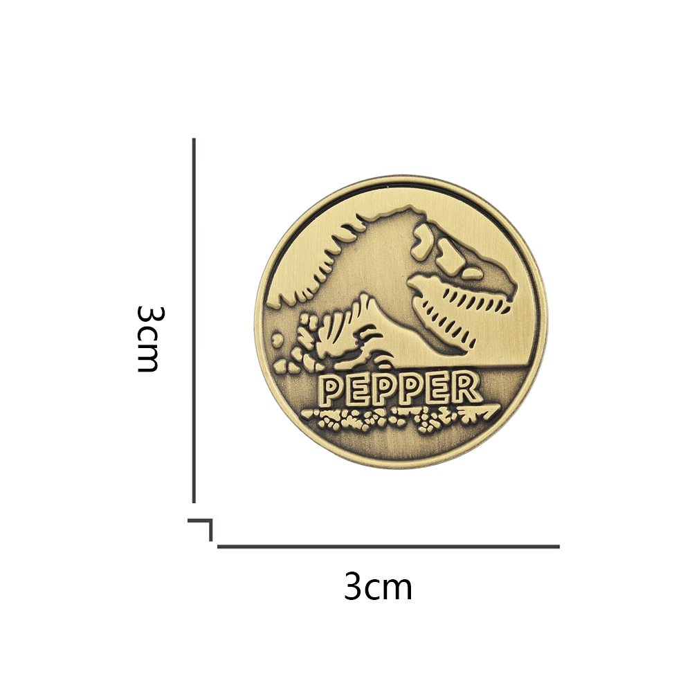 Jurassic-Park-Enamel Pin Dinos - Collectible Vintage Brooches incelemesi ve fiyatı
