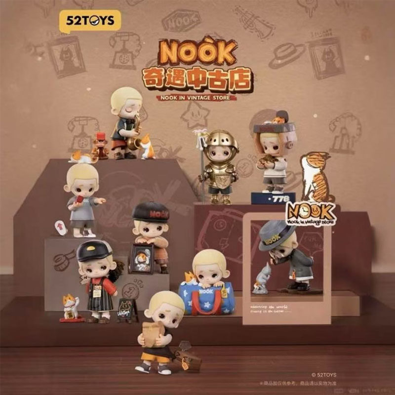 New 52TOYS Blind Box Nook In V - Vintage And Collectible Stores incelemesi ve fiyatı