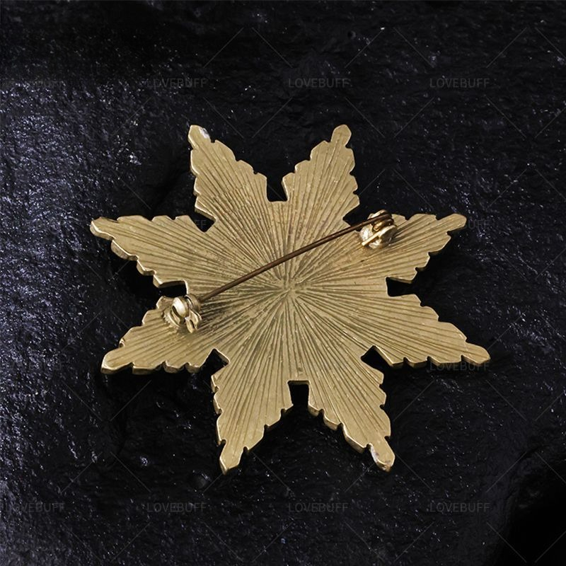 Golden Star Shaped Number 7 Br - Collectible Vintage Brooches incelemesi ve fiyatı