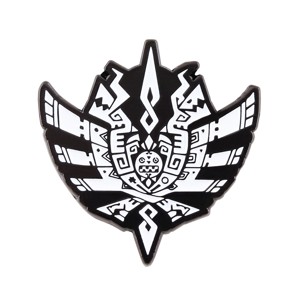 MH4 Monster Hunter-4 Logo Badg - Collectible Vintage Brooches incelemesi ve fiyatı