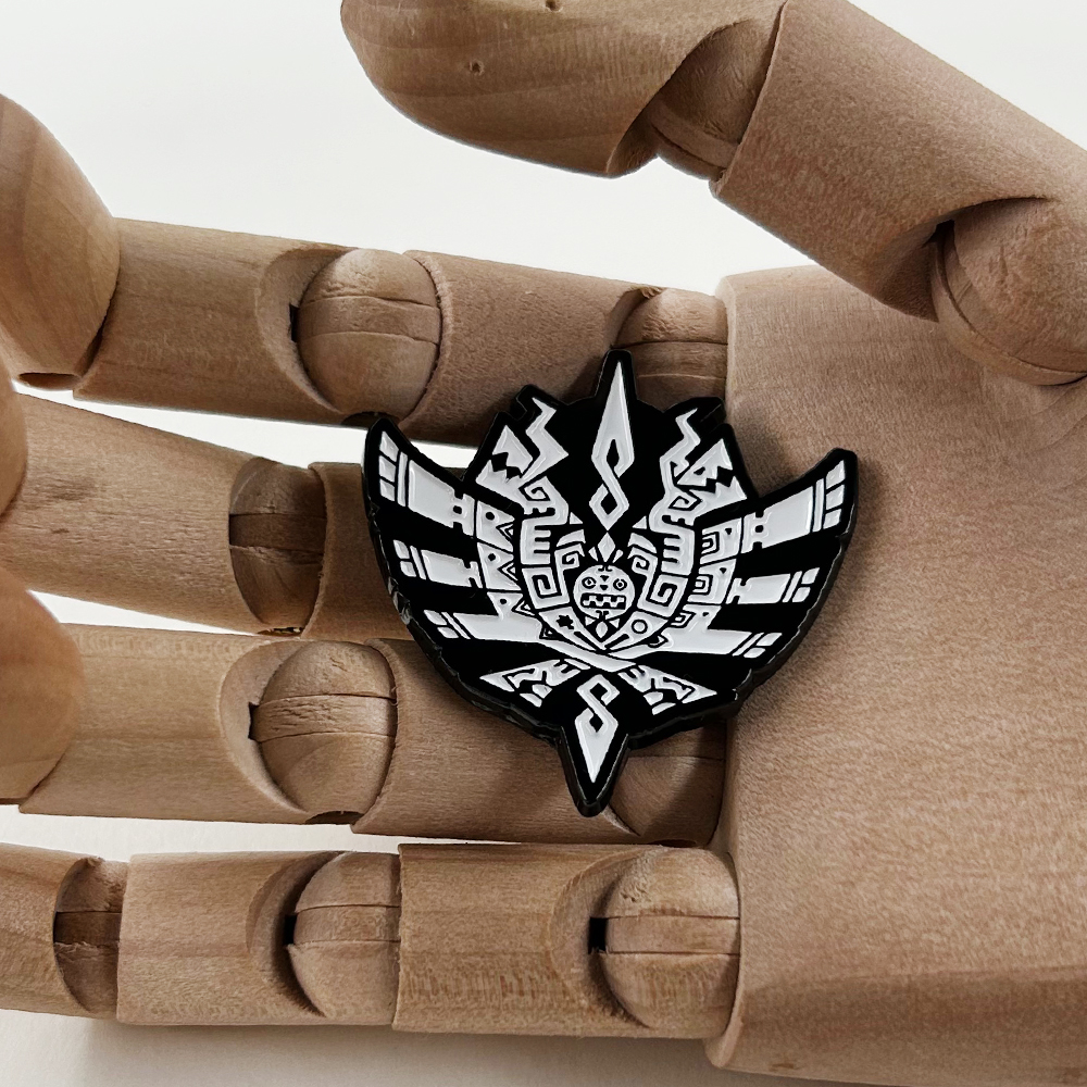 MH4 Monster Hunter-4 Logo Badg - Collectible Vintage Brooches incelemesi ve fiyatı