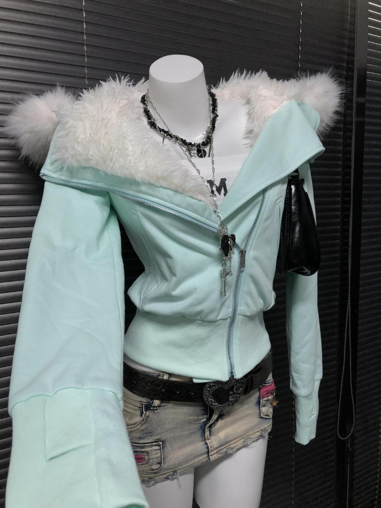 Aesthetic Vintage Slim Hooded  - Vintage Zip Hoodie incelemesi ve fiyatı