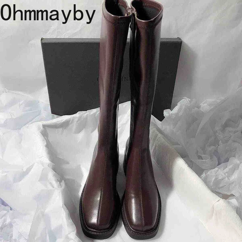 Vintage Thick Heel Women Knee  - Vintage Zipper incelemesi ve fiyatı