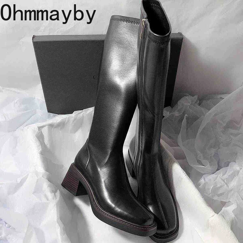 Vintage Thick Heel Women Knee  - Vintage Zipper incelemesi ve fiyatı