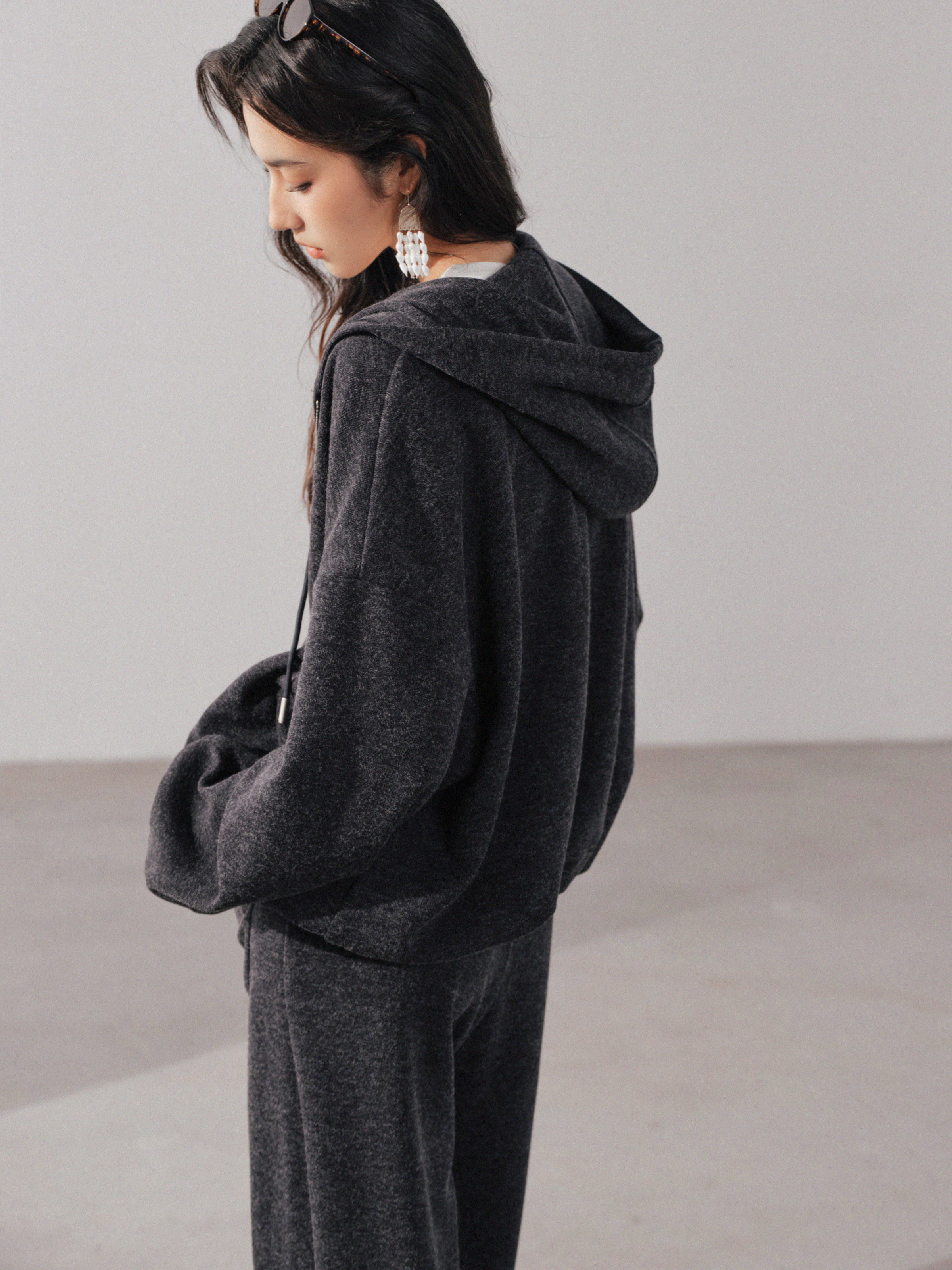 Vintage Loose Fit Hoodie Jacke - Vintage Zip Hoodie incelemesi ve fiyatı