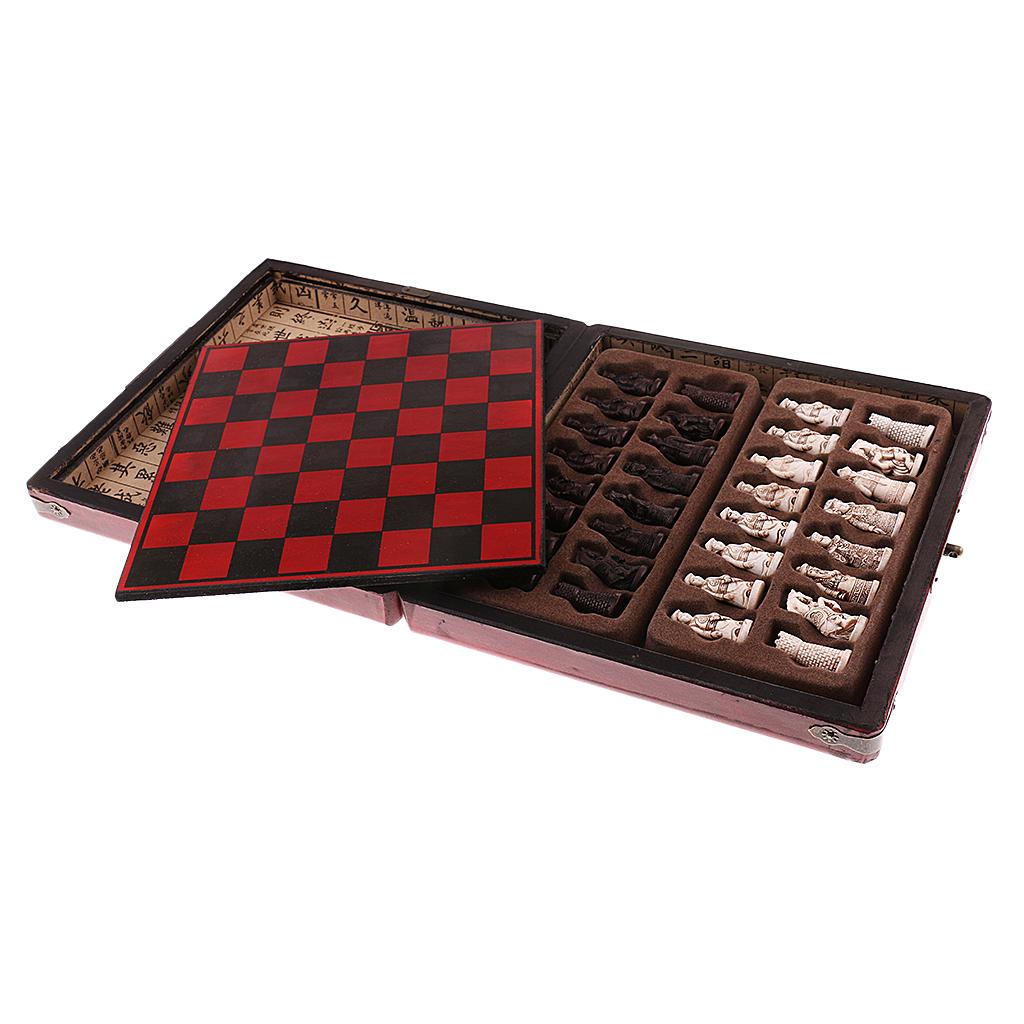 Chinese Chess Set Wooden Minia - Vintage Game Collection incelemesi ve fiyatı