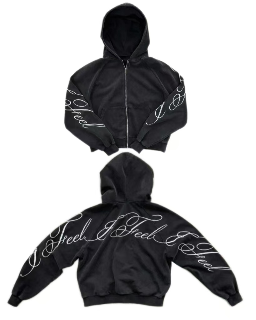 Y2K harajuku Gothic Letter Pri - Vintage Zip Hoodie incelemesi ve fiyatı