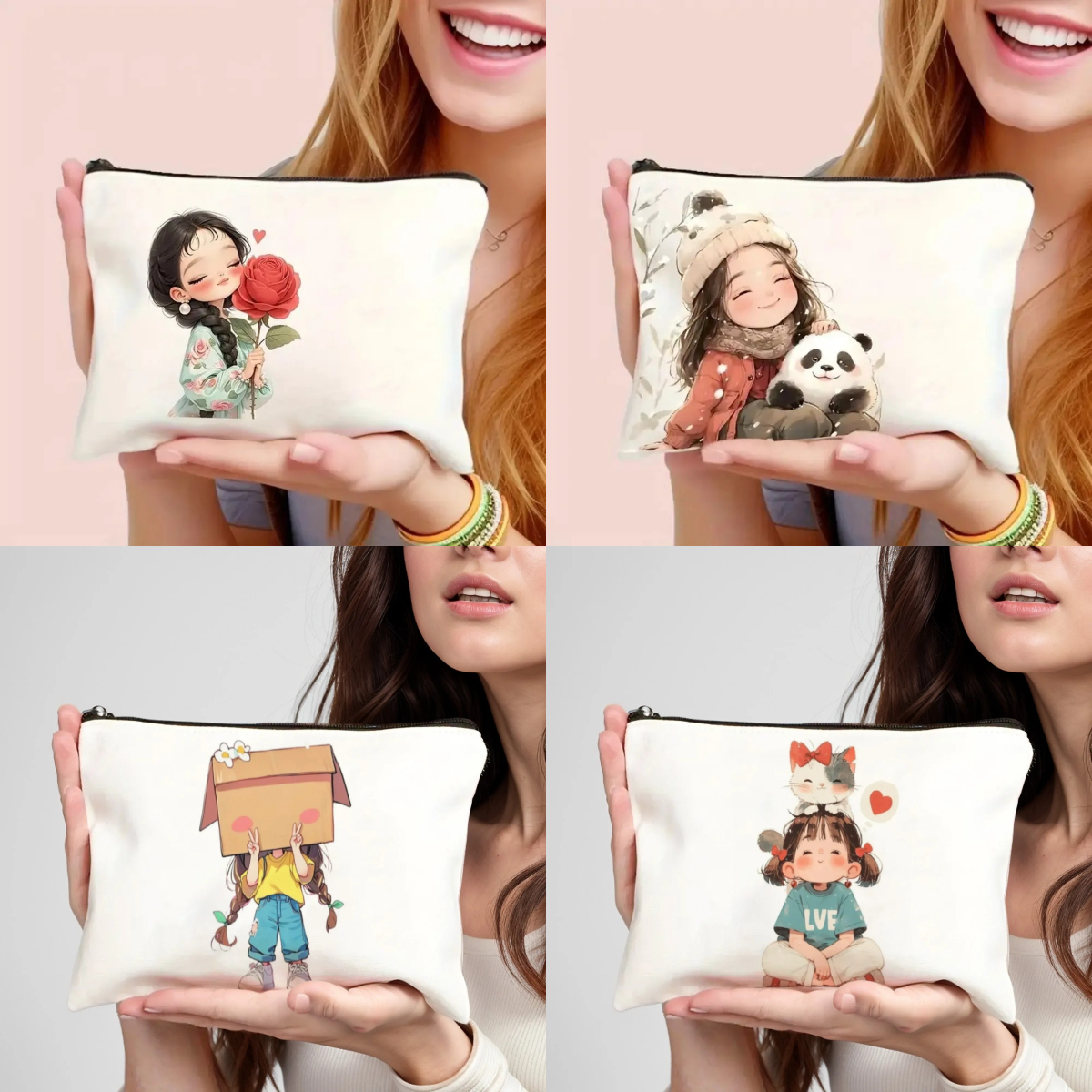 Vintage Chic Makeup Bags Zippe - Vintage Zipper incelemesi ve fiyatı
