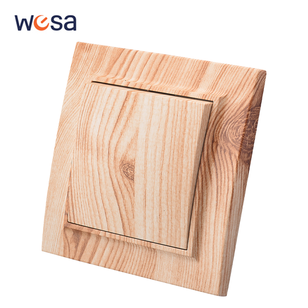 WESA Wood Wall Switch Classic  - Vintage Collectible Buttons incelemesi ve fiyatı