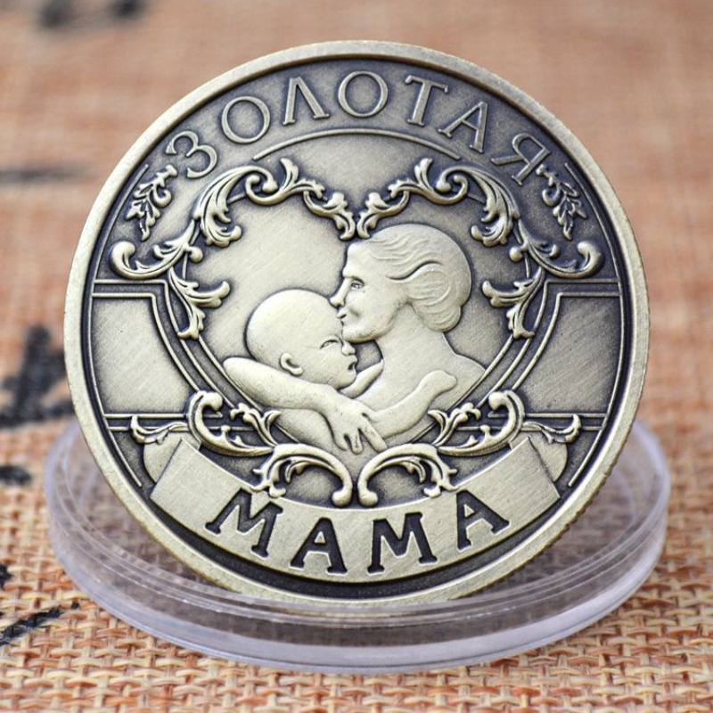 Antique Mother & Baby Commemor - Collectible Vintage Brooches incelemesi ve fiyatı