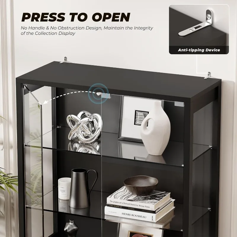 BROTTAR Display Cabinet with G - Collectible & Vintage Dolls For Halloween incelemesi ve fiyatı