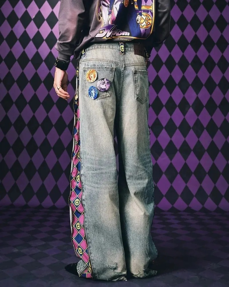 Y2K Streetwear Men Hip Hop Har - Vintage Zipper incelemesi ve fiyatı