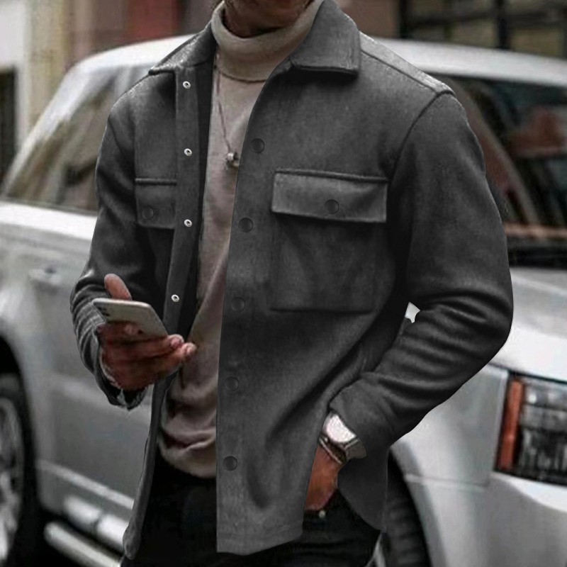 Work Jacket Male Outerwear Sli - Vintage Zipper incelemesi ve fiyatı