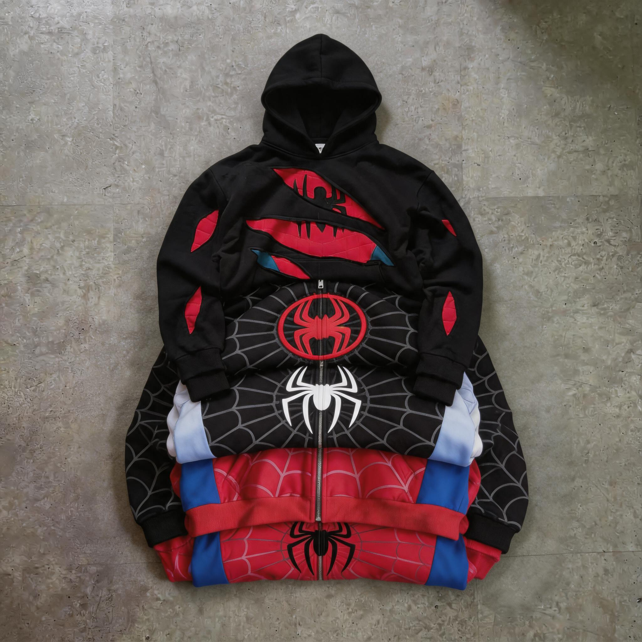 American Vintage Spider Patchw - Vintage Zip Hoodie incelemesi ve fiyatı