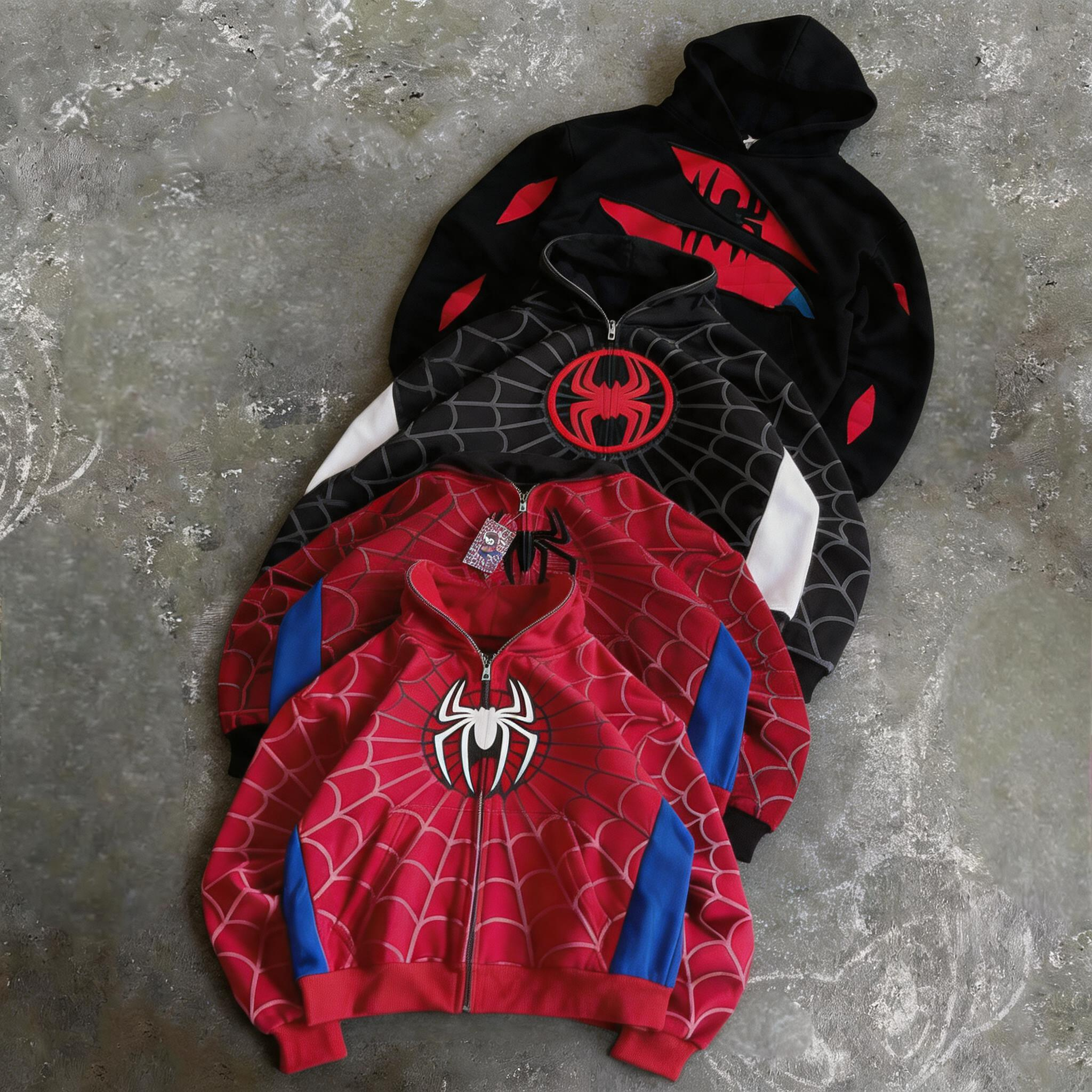 American Vintage Spider Patchw - Vintage Zip Hoodie incelemesi ve fiyatı