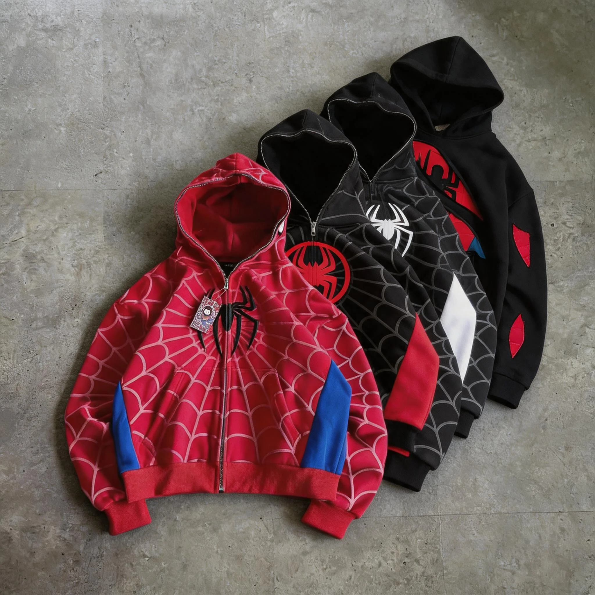 American Vintage Spider Patchw - Vintage Zip Hoodie incelemesi ve fiyatı
