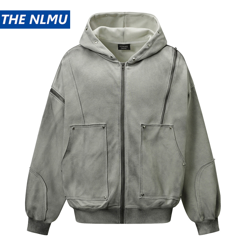 Men Vintage Hooded Jacket 2025 - Vintage Zip Hoodie incelemesi ve fiyatı