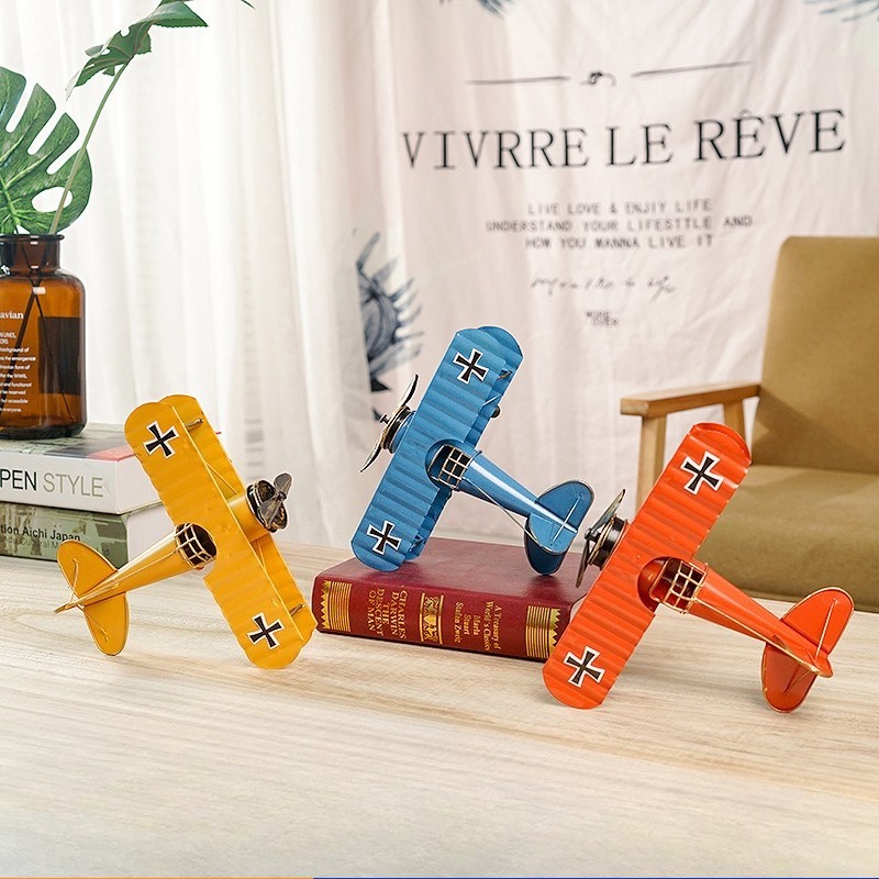Vintage Retro Metal Plane Moto - Vintage Collectible Tins incelemesi ve fiyatı