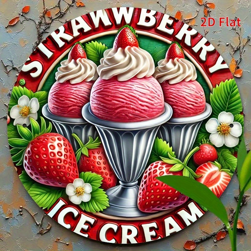 Vintage Retro Strawberry Ice C - Vintage Collectible Tins incelemesi ve fiyatı