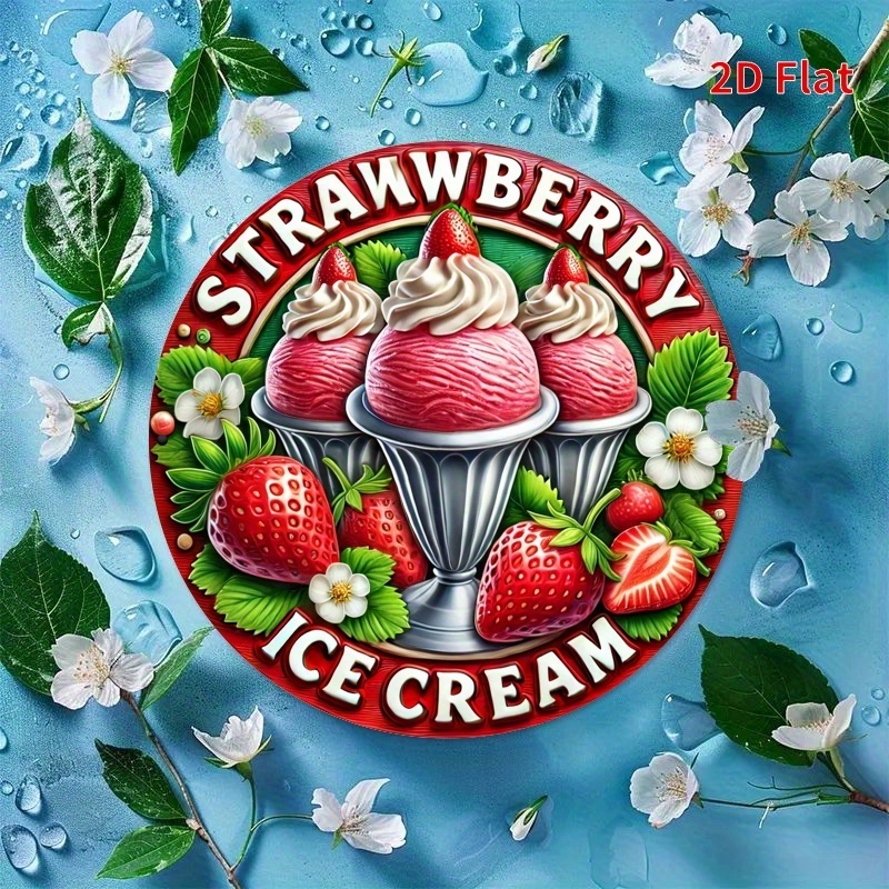 Vintage Retro Strawberry Ice C - Vintage Collectible Tins incelemesi ve fiyatı