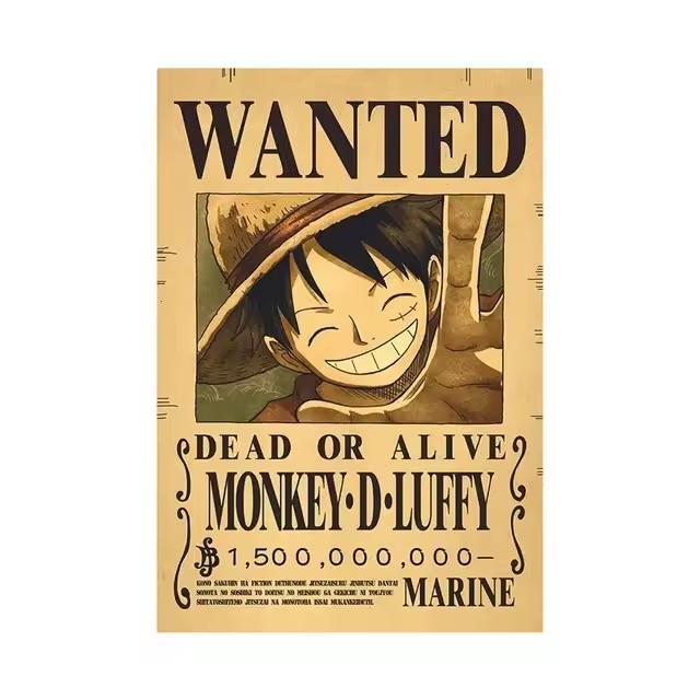 Anime One Piece Bounty Wanted  - Vintage Game Collection incelemesi ve fiyatı