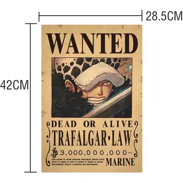 Anime One Piece Bounty Wanted  - Vintage Game Collection incelemesi ve fiyatı