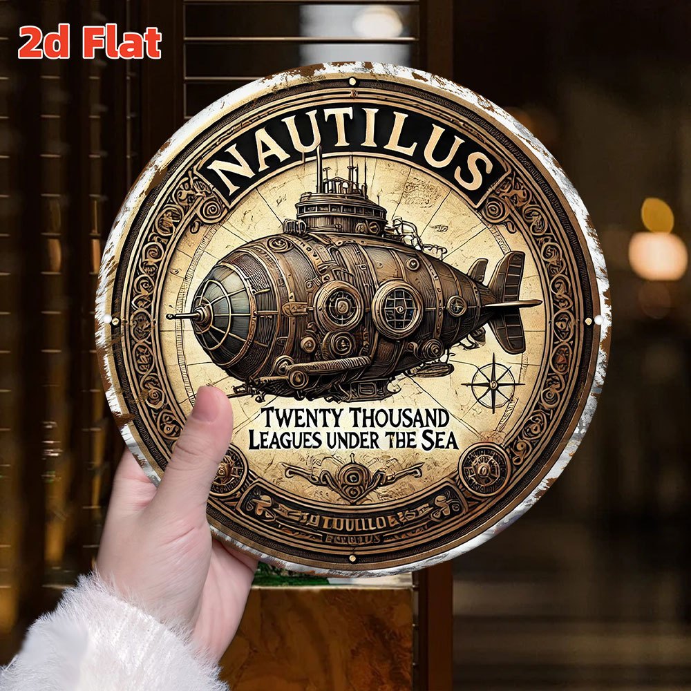 Vintage Nautilus Submarine Wal - Vintage Collectible Tins incelemesi ve fiyatı