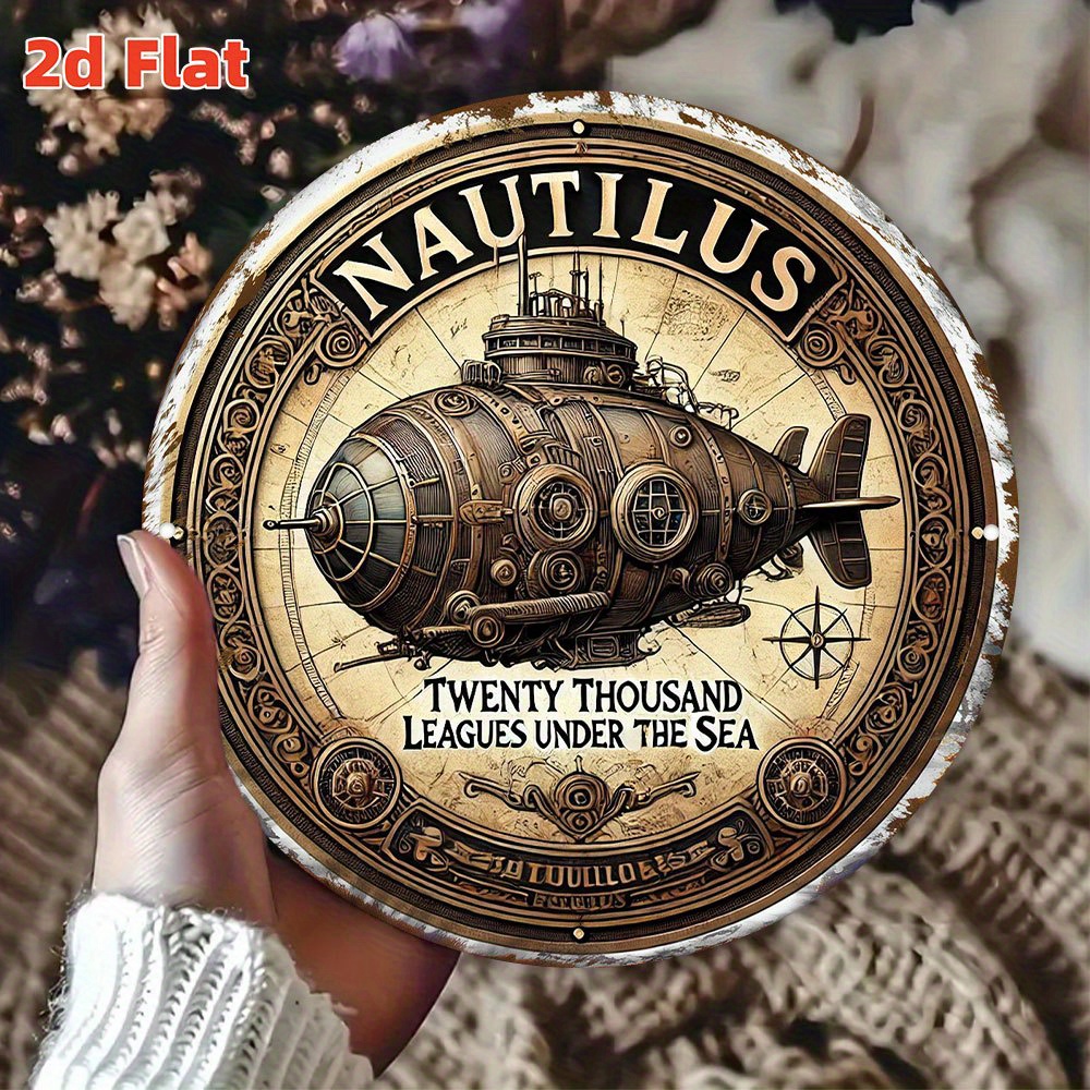 Vintage Nautilus Submarine Wal - Vintage Collectible Tins incelemesi ve fiyatı