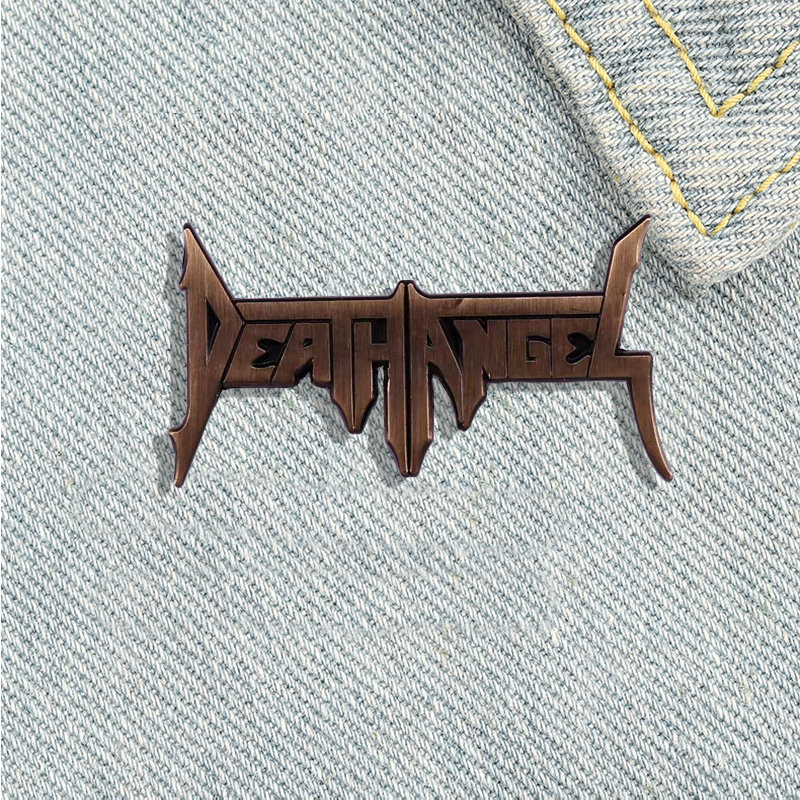 High Quality Death Angel Rock  - Collectible Vintage Brooches incelemesi ve fiyatı