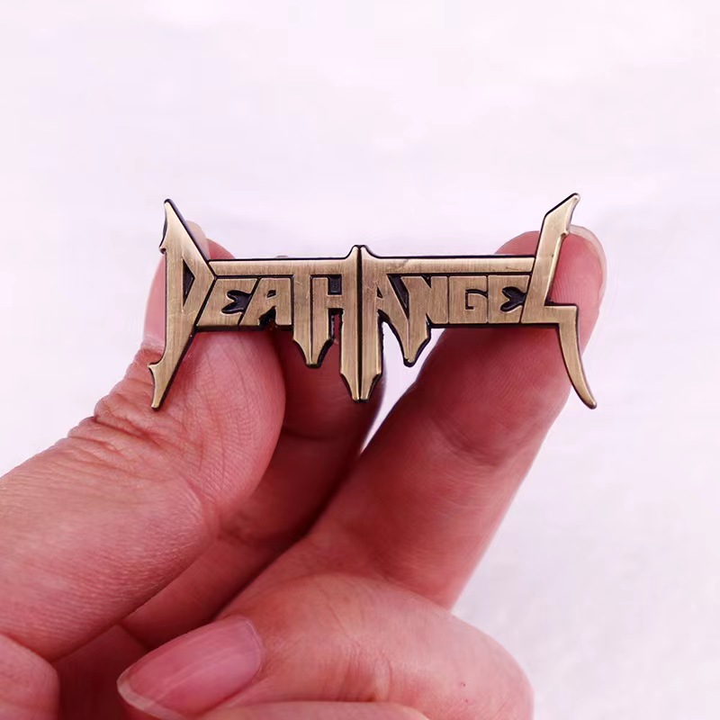 High Quality Death Angel Rock  - Collectible Vintage Brooches incelemesi ve fiyatı