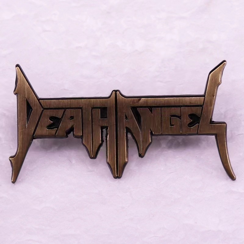 High Quality Death Angel Rock  - Collectible Vintage Brooches incelemesi ve fiyatı