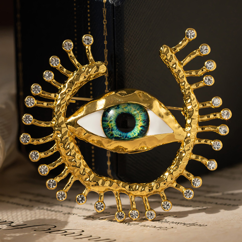 New Evil Eye Badges Cosplay An - Collectible Vintage Brooches incelemesi ve fiyatı