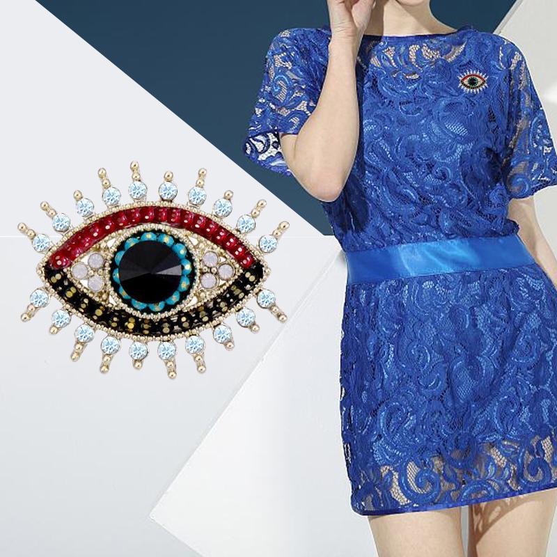 New Evil Eye Badges Cosplay An - Collectible Vintage Brooches incelemesi ve fiyatı