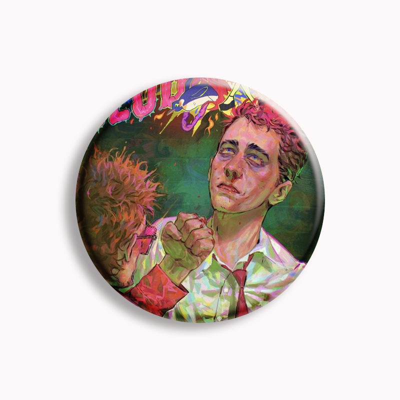 Retro Classic Movie Fight Club - Collectible Vintage Brooches incelemesi ve fiyatı