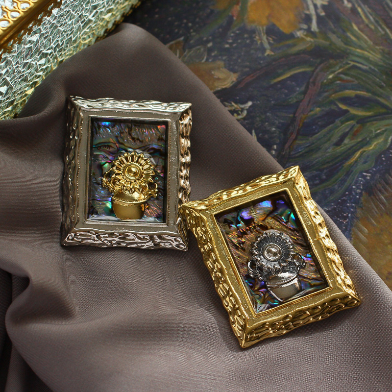 Muylinda Vintage Van Gogh Sunf - Collectible Vintage Brooches incelemesi ve fiyatı
