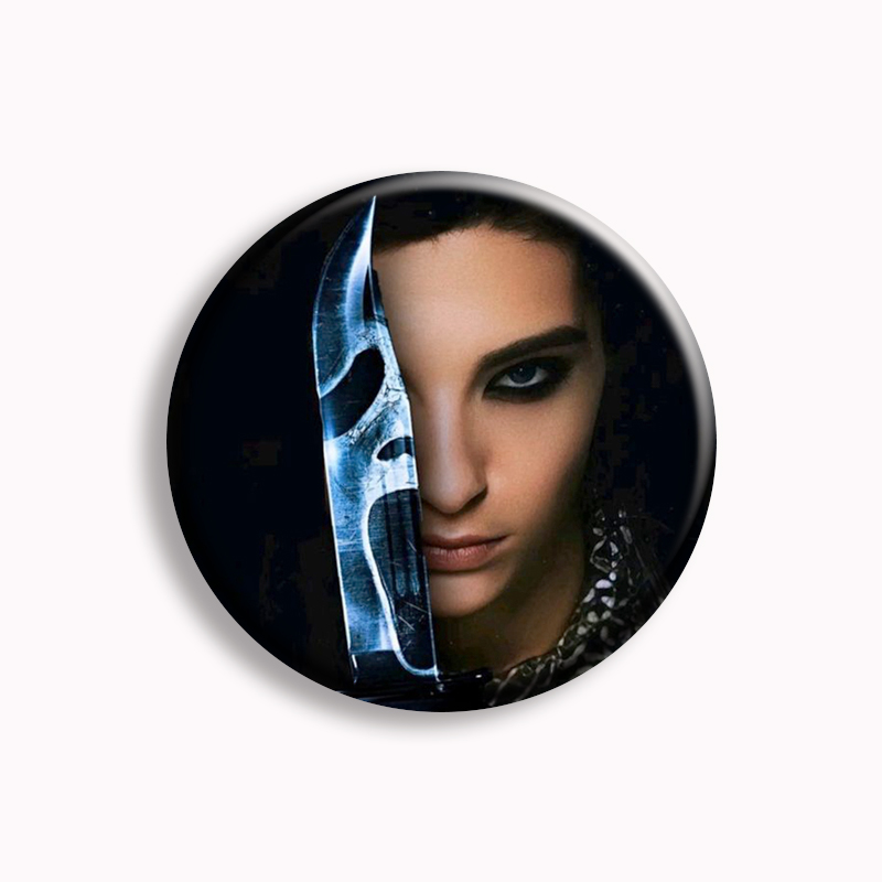 Rock Band Tokio Hotel Kaulitz  - Collectible Vintage Brooches incelemesi ve fiyatı