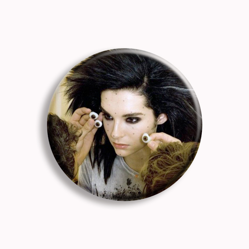 Rock Band Tokio Hotel Kaulitz  - Collectible Vintage Brooches incelemesi ve fiyatı