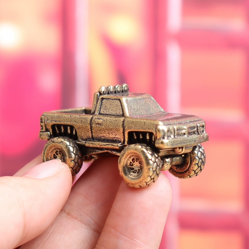 Vintage Copper Pickup Truck Mo - Vintage Collectible Toy Cars incelemesi ve fiyatı