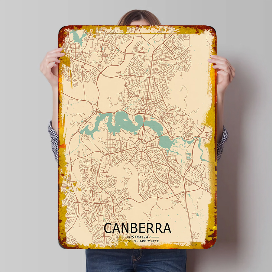 Canberra Australia City Map Me - Canberra Vintage & Collectible Centre Reviews incelemesi ve fiyatı