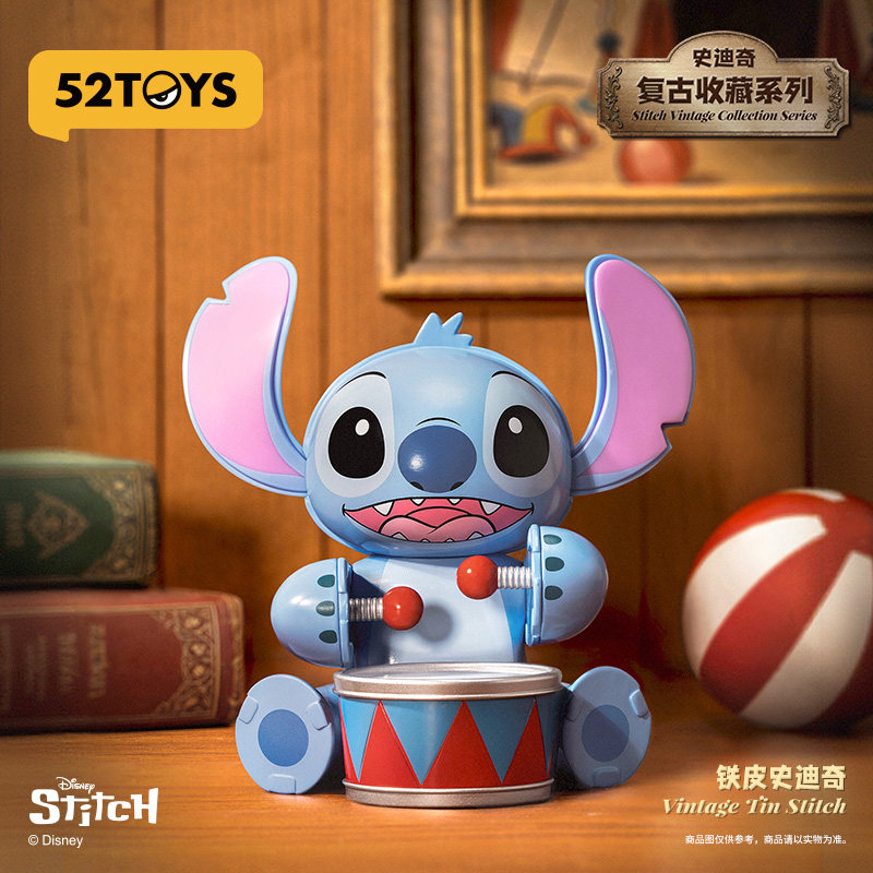 Genuine 52TOYS Disney Stitch V - Vintage Disney Collectible incelemesi ve fiyatı